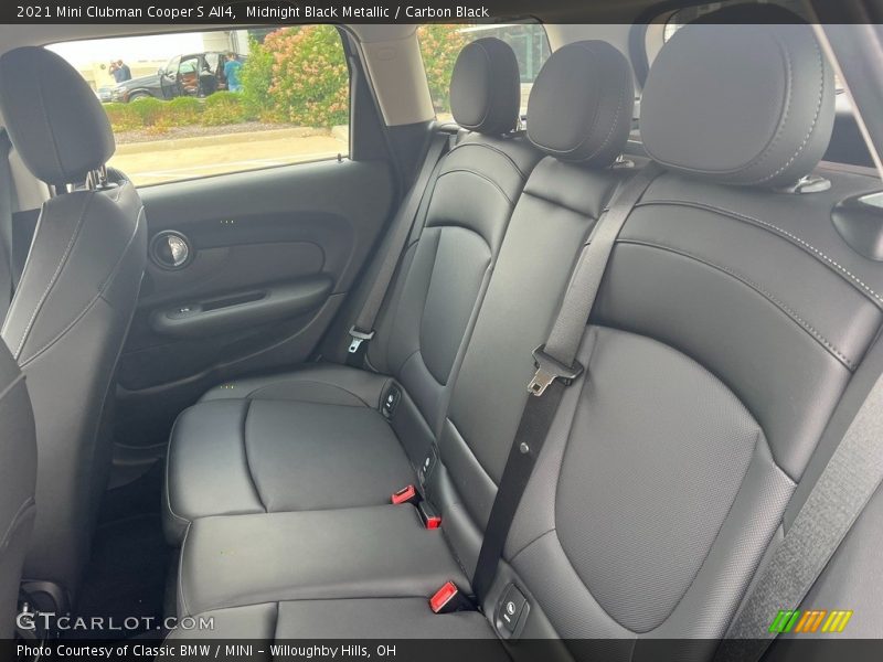 Midnight Black Metallic / Carbon Black 2021 Mini Clubman Cooper S All4