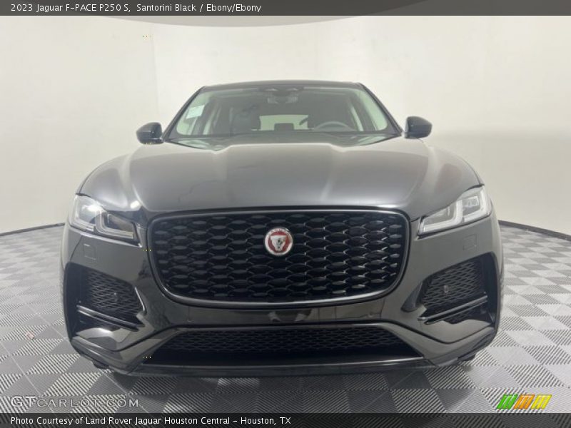 Santorini Black / Ebony/Ebony 2023 Jaguar F-PACE P250 S