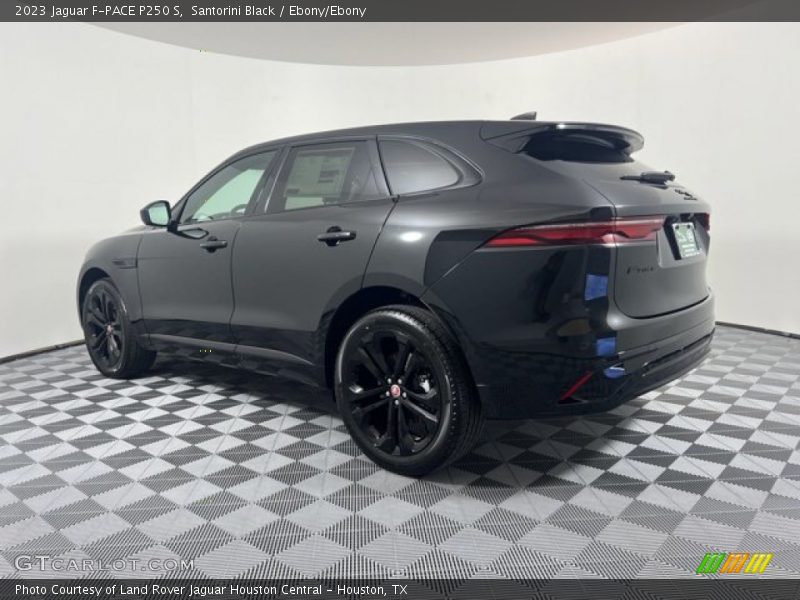 Santorini Black / Ebony/Ebony 2023 Jaguar F-PACE P250 S