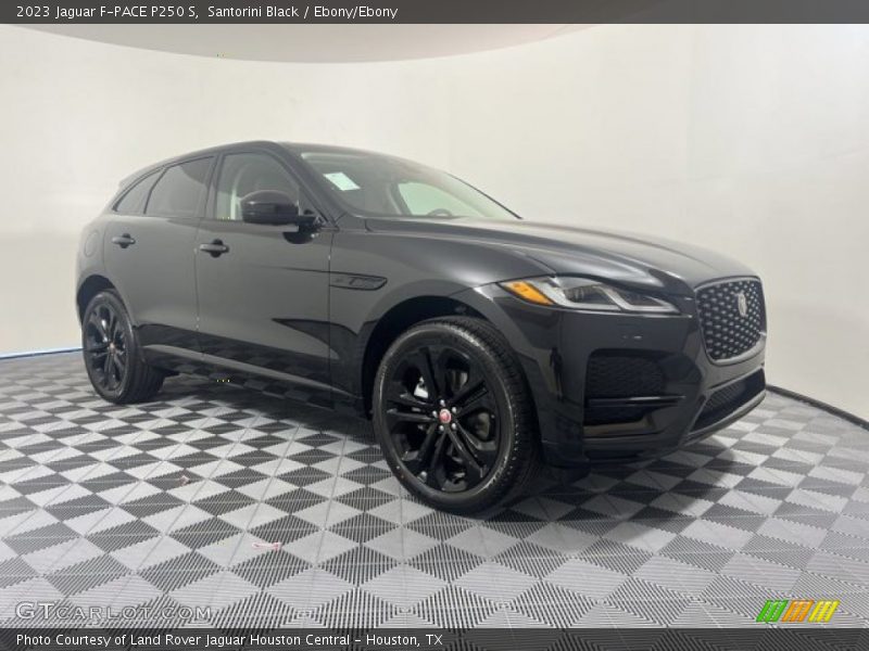 Santorini Black / Ebony/Ebony 2023 Jaguar F-PACE P250 S