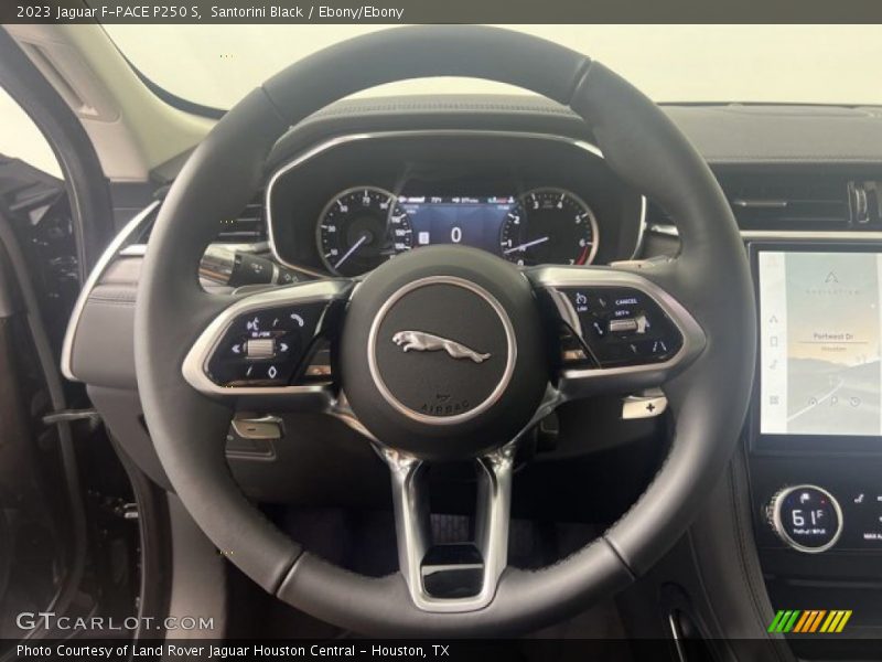 Santorini Black / Ebony/Ebony 2023 Jaguar F-PACE P250 S