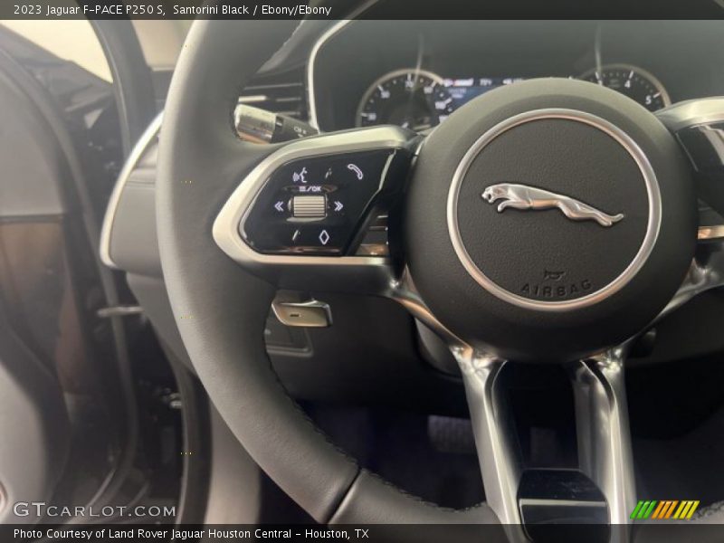 Santorini Black / Ebony/Ebony 2023 Jaguar F-PACE P250 S