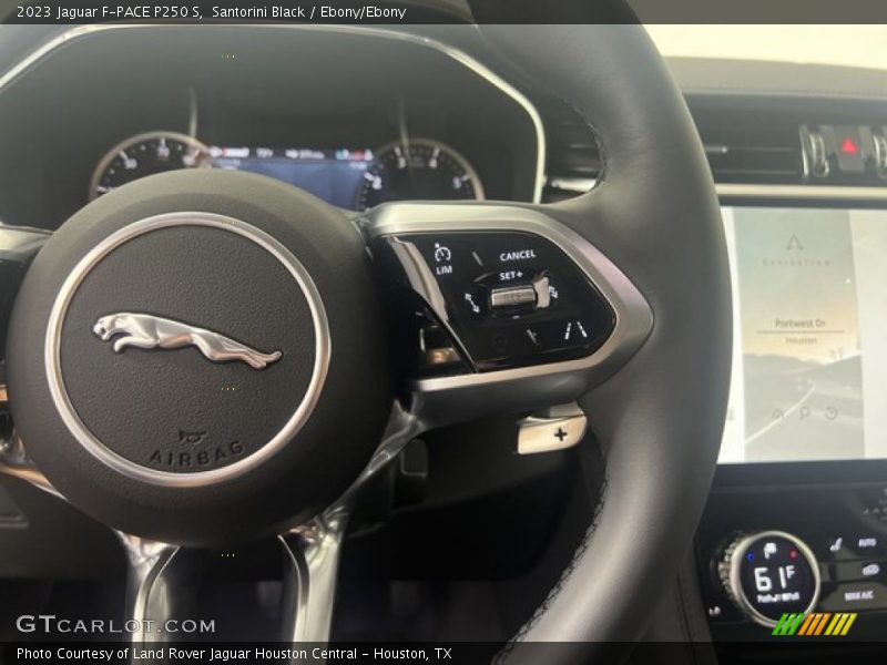 Santorini Black / Ebony/Ebony 2023 Jaguar F-PACE P250 S