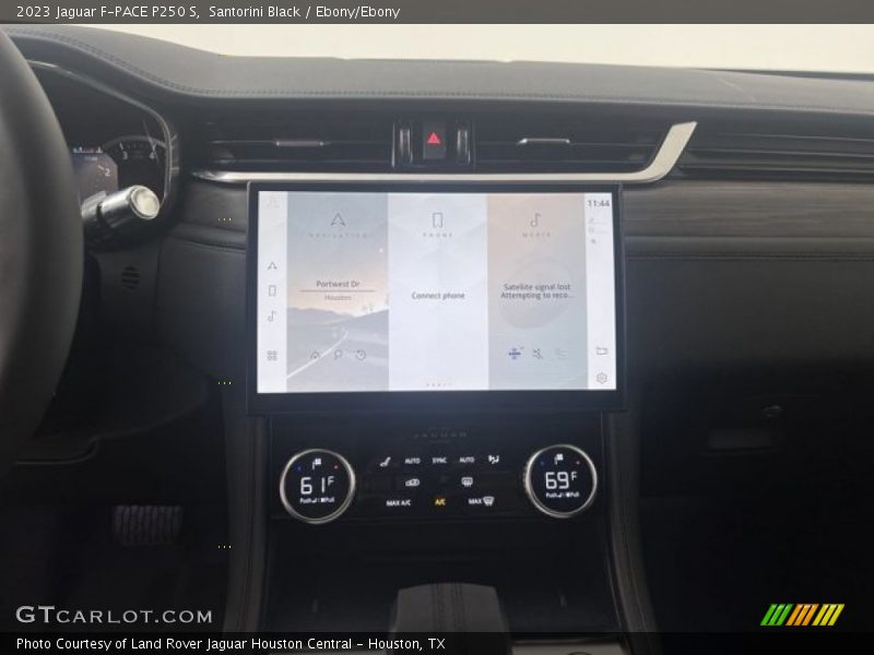 Santorini Black / Ebony/Ebony 2023 Jaguar F-PACE P250 S