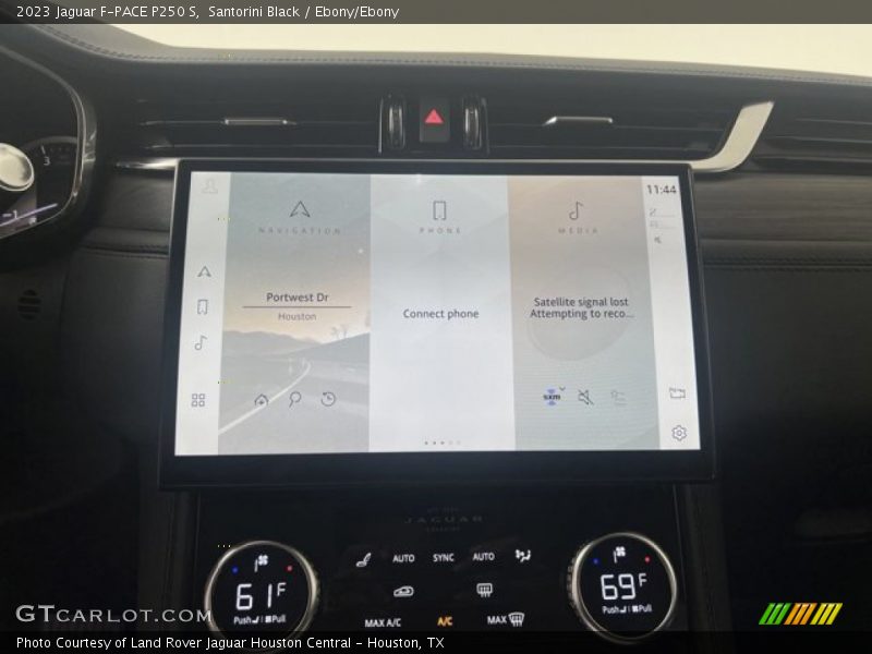 Santorini Black / Ebony/Ebony 2023 Jaguar F-PACE P250 S