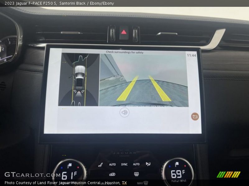 Santorini Black / Ebony/Ebony 2023 Jaguar F-PACE P250 S