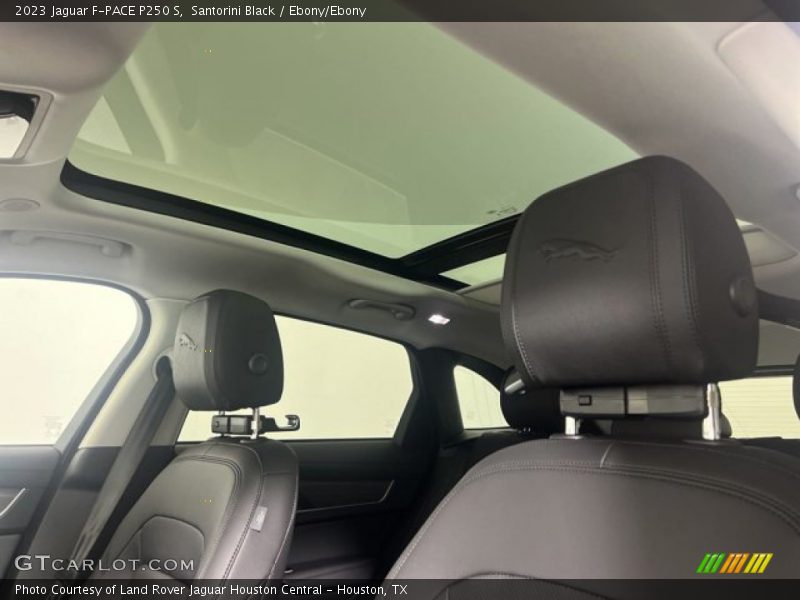 Santorini Black / Ebony/Ebony 2023 Jaguar F-PACE P250 S