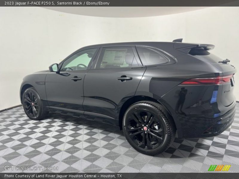 Santorini Black / Ebony/Ebony 2023 Jaguar F-PACE P250 S