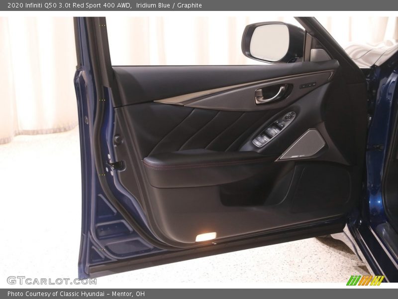 Door Panel of 2020 Q50 3.0t Red Sport 400 AWD
