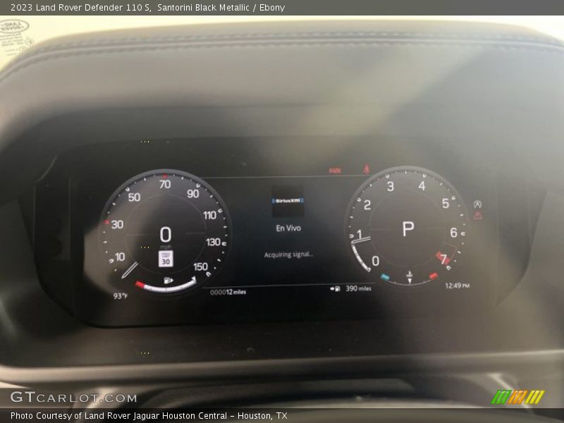 Santorini Black Metallic / Ebony 2023 Land Rover Defender 110 S