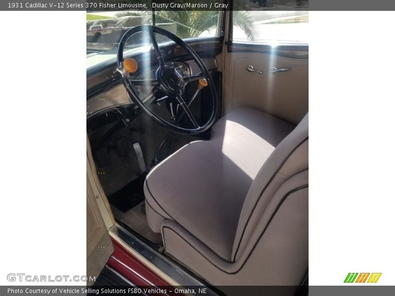  1931 V-12 Series 370 Fisher Limousine Gray Interior