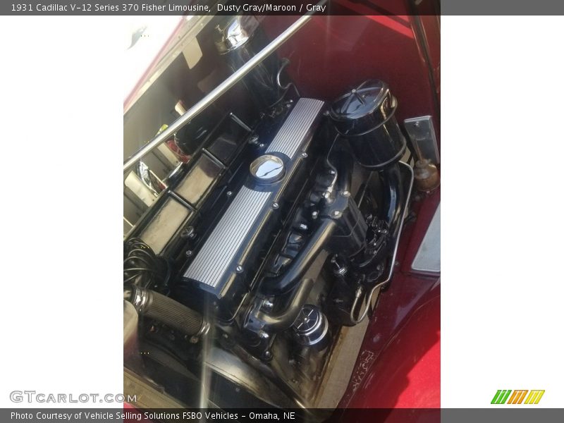  1931 V-12 Series 370 Fisher Limousine Engine - 368ci (6.0 Liter) OHV 24-valve V12