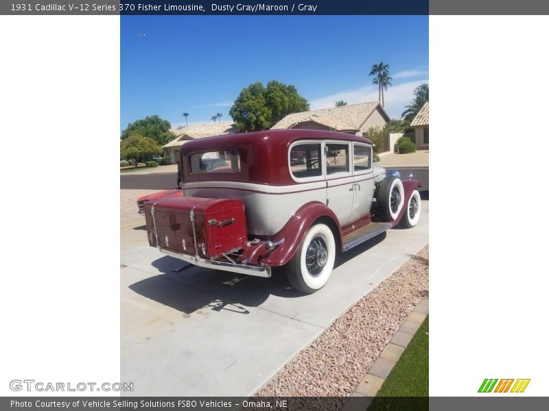  1931 V-12 Series 370 Fisher Limousine Trunk