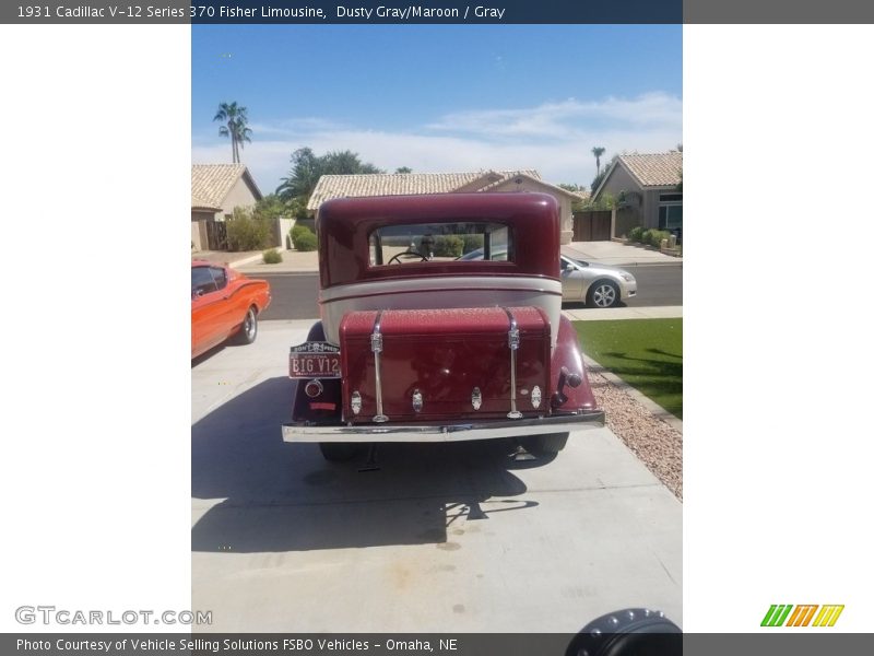  1931 V-12 Series 370 Fisher Limousine Trunk