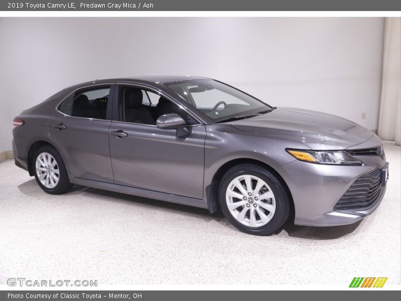 Predawn Gray Mica / Ash 2019 Toyota Camry LE