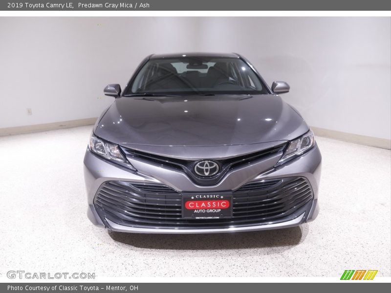 Predawn Gray Mica / Ash 2019 Toyota Camry LE