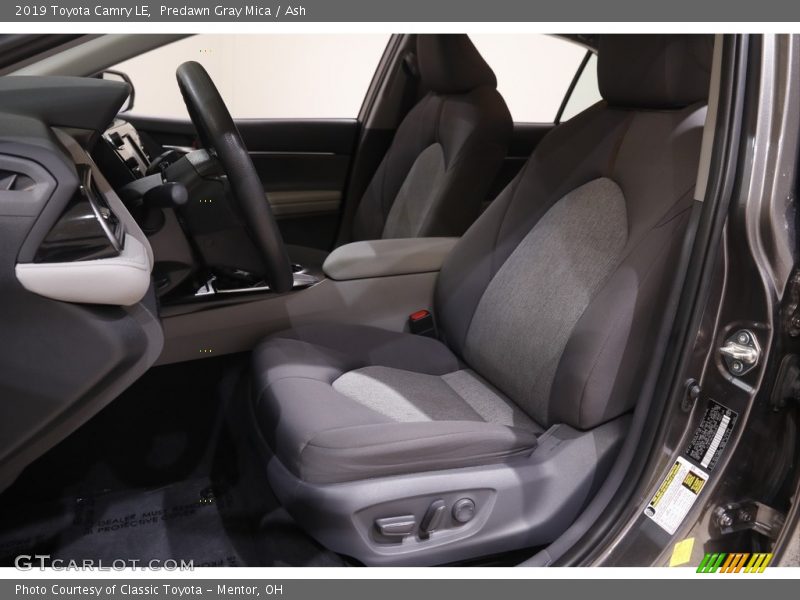 Predawn Gray Mica / Ash 2019 Toyota Camry LE