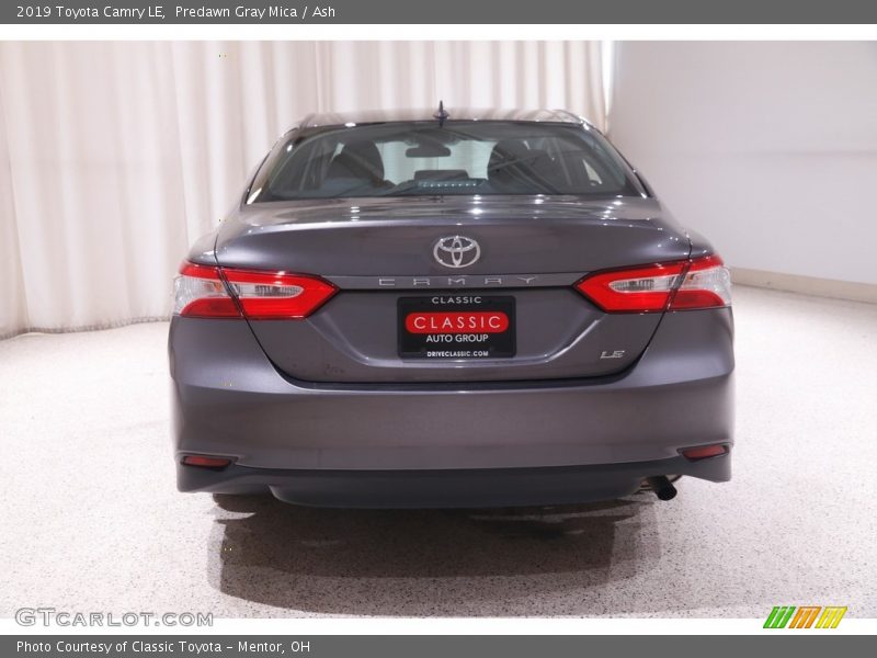 Predawn Gray Mica / Ash 2019 Toyota Camry LE