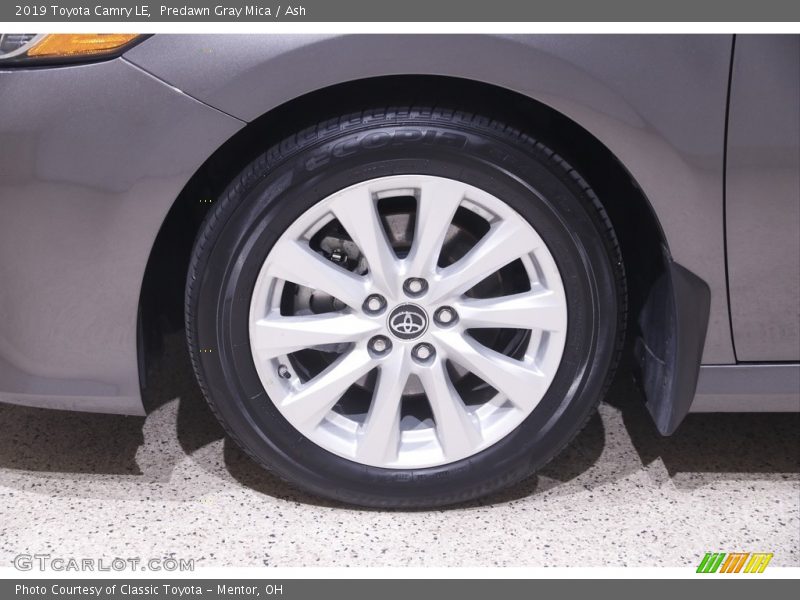 Predawn Gray Mica / Ash 2019 Toyota Camry LE