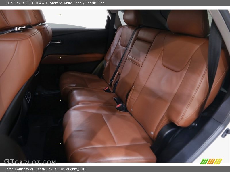 Starfire White Pearl / Saddle Tan 2015 Lexus RX 350 AWD