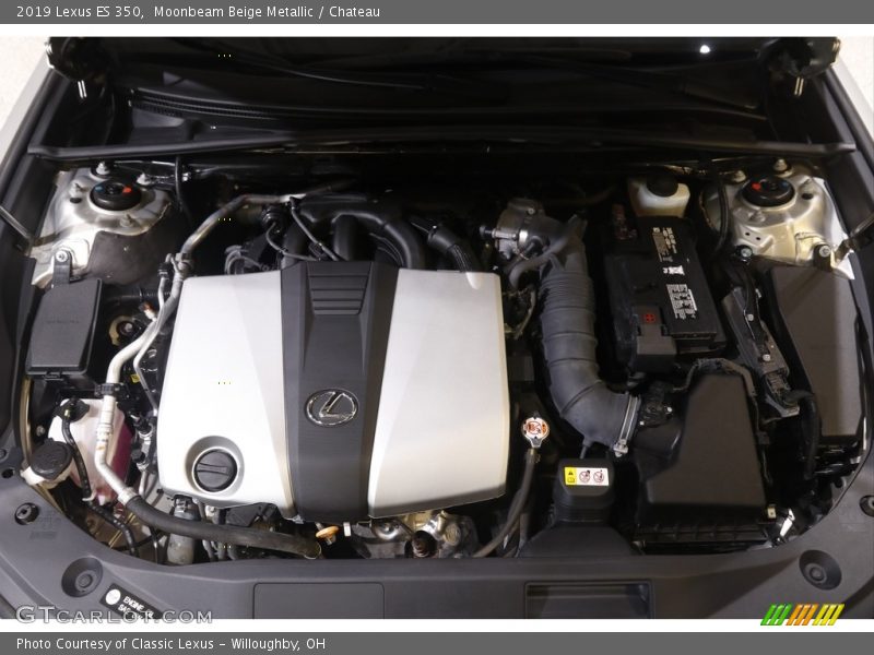 Moonbeam Beige Metallic / Chateau 2019 Lexus ES 350
