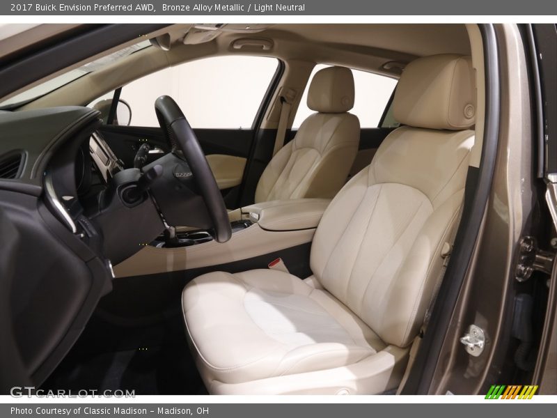 Bronze Alloy Metallic / Light Neutral 2017 Buick Envision Preferred AWD