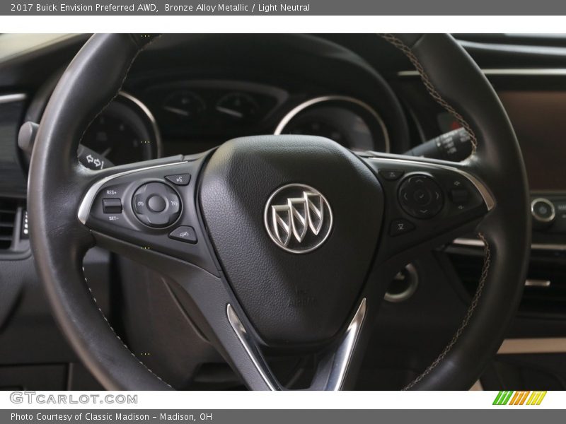 Bronze Alloy Metallic / Light Neutral 2017 Buick Envision Preferred AWD