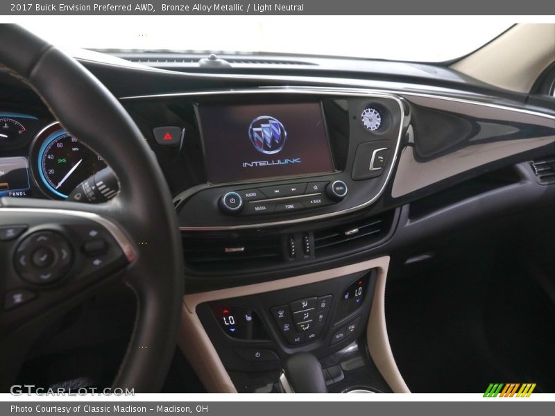 Bronze Alloy Metallic / Light Neutral 2017 Buick Envision Preferred AWD