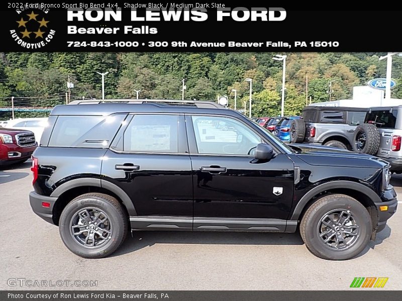 Shadow Black / Medium Dark Slate 2022 Ford Bronco Sport Big Bend 4x4