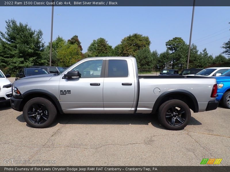 Billet Silver Metallic / Black 2022 Ram 1500 Classic Quad Cab 4x4