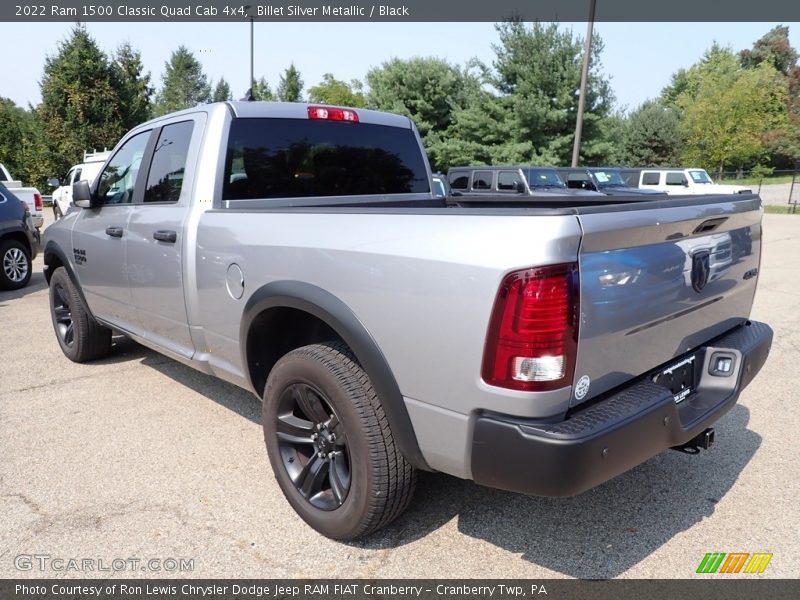 Billet Silver Metallic / Black 2022 Ram 1500 Classic Quad Cab 4x4