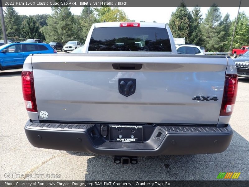 Billet Silver Metallic / Black 2022 Ram 1500 Classic Quad Cab 4x4