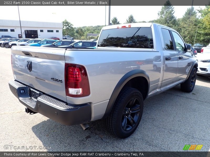 Billet Silver Metallic / Black 2022 Ram 1500 Classic Quad Cab 4x4