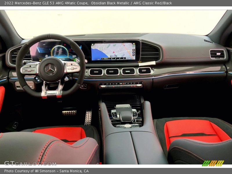 Dashboard of 2022 GLE 53 AMG 4Matic Coupe