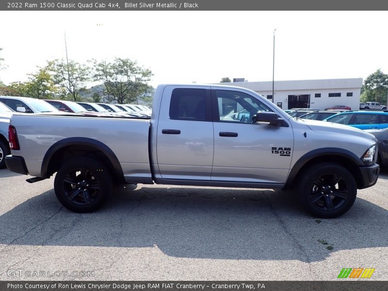 Billet Silver Metallic / Black 2022 Ram 1500 Classic Quad Cab 4x4