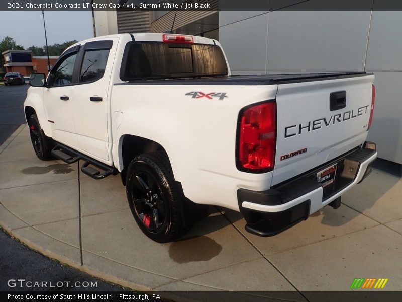 Summit White / Jet Black 2021 Chevrolet Colorado LT Crew Cab 4x4