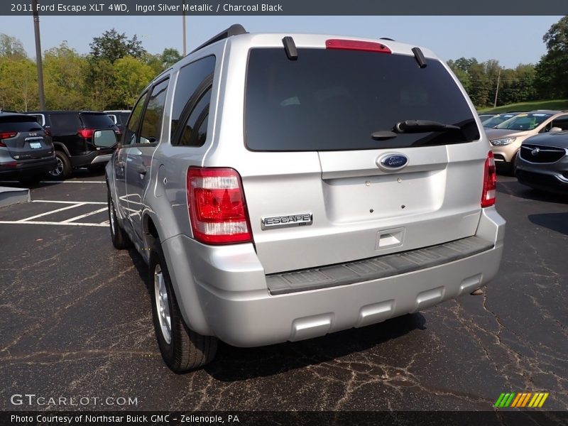 Ingot Silver Metallic / Charcoal Black 2011 Ford Escape XLT 4WD