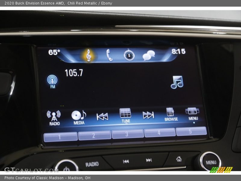 Chili Red Metallic / Ebony 2020 Buick Envision Essence AWD