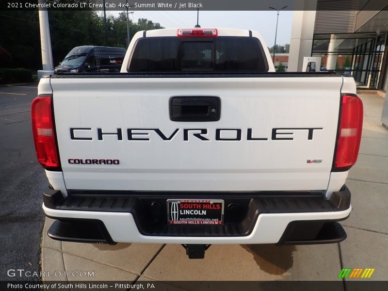 Summit White / Jet Black 2021 Chevrolet Colorado LT Crew Cab 4x4
