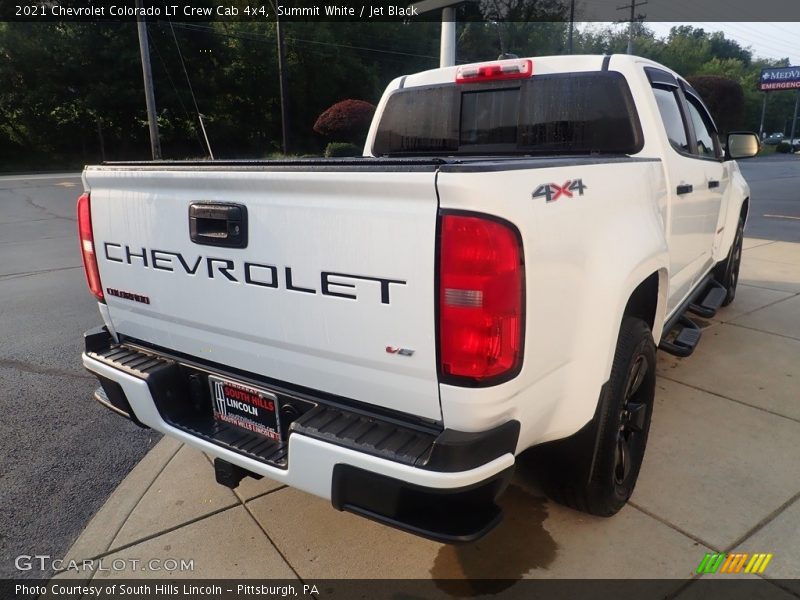 Summit White / Jet Black 2021 Chevrolet Colorado LT Crew Cab 4x4