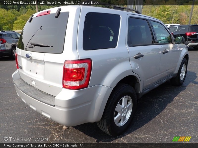Ingot Silver Metallic / Charcoal Black 2011 Ford Escape XLT 4WD
