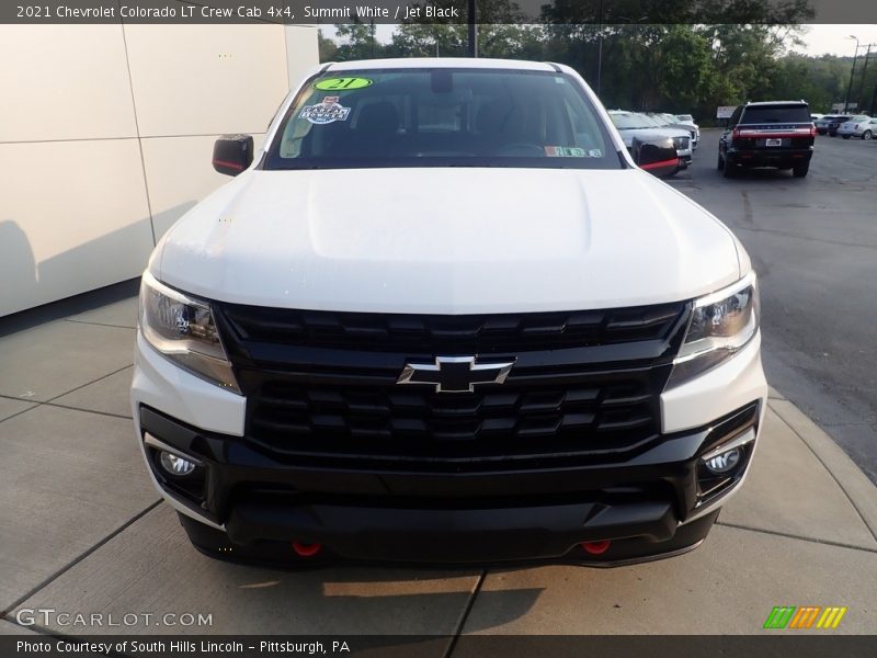 Summit White / Jet Black 2021 Chevrolet Colorado LT Crew Cab 4x4