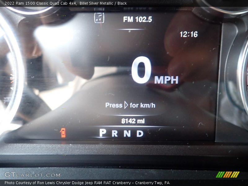 Billet Silver Metallic / Black 2022 Ram 1500 Classic Quad Cab 4x4
