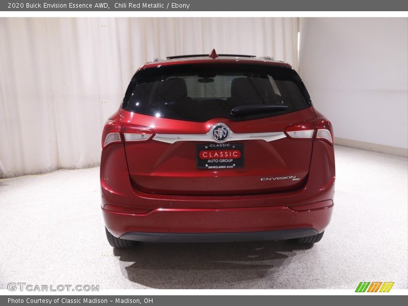 Chili Red Metallic / Ebony 2020 Buick Envision Essence AWD