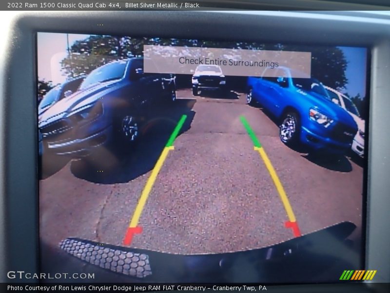 Billet Silver Metallic / Black 2022 Ram 1500 Classic Quad Cab 4x4