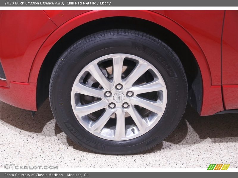Chili Red Metallic / Ebony 2020 Buick Envision Essence AWD