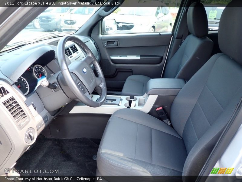 Ingot Silver Metallic / Charcoal Black 2011 Ford Escape XLT 4WD