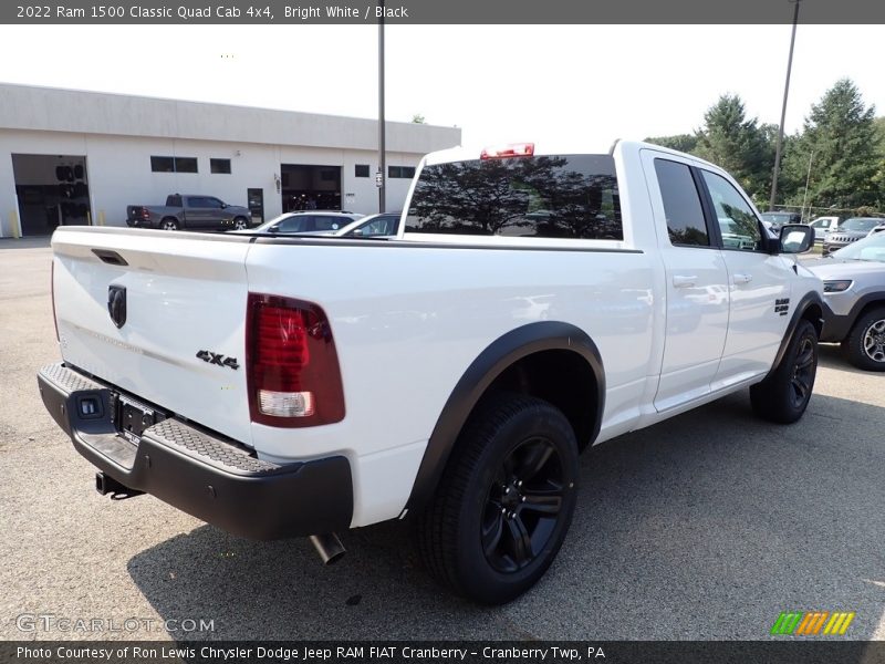 Bright White / Black 2022 Ram 1500 Classic Quad Cab 4x4