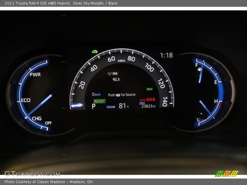  2021 RAV4 XSE AWD Hybrid XSE AWD Hybrid Gauges