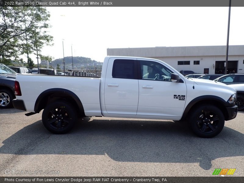 Bright White / Black 2022 Ram 1500 Classic Quad Cab 4x4